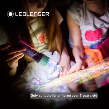 LEDLENSER Kidbeam4 Latarka dla Dzieci Liliowy