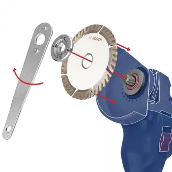 Tarcza tnąca BOSCH do stali nierdzewnej i metalu, Ø 125 mm, 100 sztuk w wiadrze (otwór 22,23 mm, A 60 T BF)