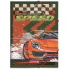 BRUNNEN Fast Wheels Dokumentowa Teczka A4 Czerwony/Zielony