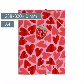 BRUNNEN Fruity Love Collection Folder A4 Pink/Czerwony, 1 sztuka (1041604522)