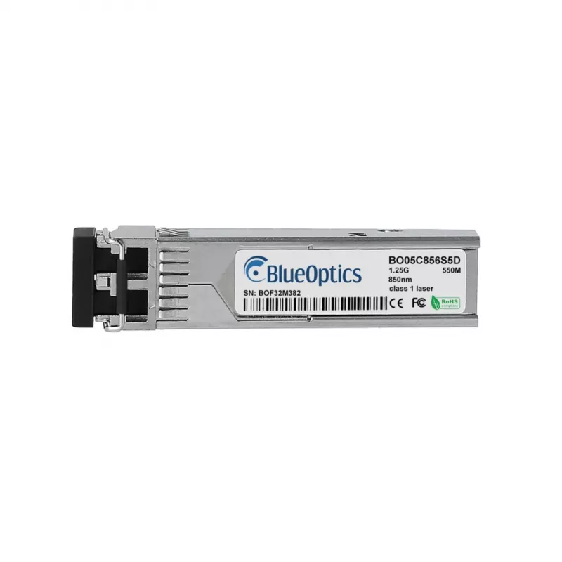 Kompatybilny Synology SFP-1G-SX BlueOptics BO05C856S5D SFP Transceiver, LC Duplex, 1000BASE-SX, Multimode
