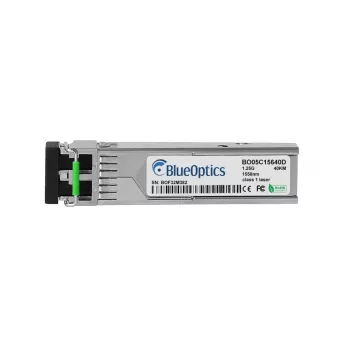 BlueOptics BO05C15640D Kompatybilny z Synology SFP-1G-EX SFP Transceiver, LC Duplex, 1000BASE-EX, Single-Mode, 40 km