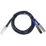 BlueLAN Kompatybilny z Mellanox MCP7H50-V01AR30 Pasywny kabel rozgałęźny 200GBASE-CR4 QSFP56 do 2x100GBASE-CR2 QSFP56 Direct Attach, 2m, AWG26