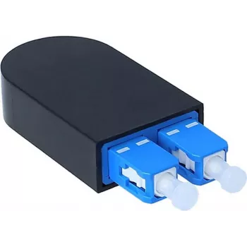 BlueOptics Loopback Adapter SC Duplex Singlemode SM 9/125µm Ceramic Ferrule Blue