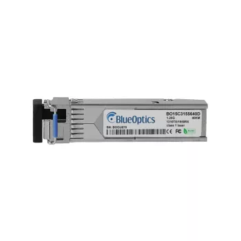 BlueOptics BO15C3155640D Kompatybilny moduł SFP dla Synology SFP-BXU35-40KM, 1000BASE-BX, LC Simplex, 40 km