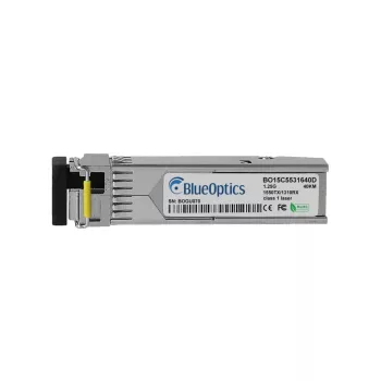 BlueOptics BO15C5531640D Kompatybilny z Synology SFP-BXD53-40KM SFP Transceiver, LC Simplex, 1000BASE-BX, 40 km