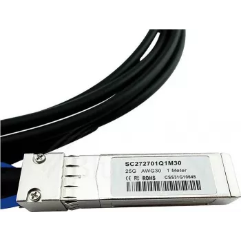 Kompatybilny kabel MikroTik S+DA0002 BlueLAN 10GBASE-CR Pasywny SFP+ do SFP+ Direct Attach, 2 metry, AWG30 (S+DA0002-BL)