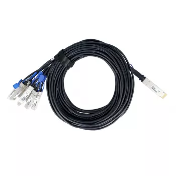 BlueLAN BL292701W3M26 Kompatybilny z Arista CAB-D-8S-200-2.5 Pasywny kabel DAC 200GBASE-CR8 QSFP-DD do 8x25GBASE-C Breakout 3m