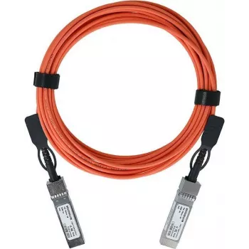 BlueLAN Amphenol NDAQGF-0002 Kompatybilny Kabel Breakout Direct Attach (DAC) Pasywny 100 Gigabit do 4x25 Gigabit, Miedź Twinaxial, QSFP28 do 4xSFP28, do Połączeń w Szafie i Między Szafami