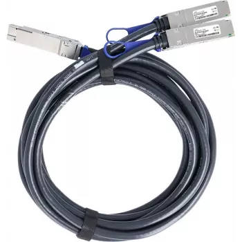 BlueOptics M-Series R8M57A Compatible BlueLAN QSFP56 Direct Attach Breakout Cable, 2m, AWG26, Passive