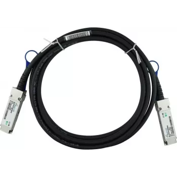 BLUELAN Kompatybilny z NVIDIA 980-9I682-00J004 Kabel QSFP56 Direct Attach, 200GBASE-CR4, Ethernet, 30AWG, 0,5 Metra (980-9I682-00J004-BL)