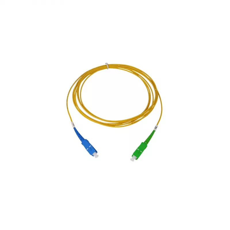 BlueOptics Simplex Fibre Optic Patch Cable SC-UPC/SC-APC Singlemode 20 Metres