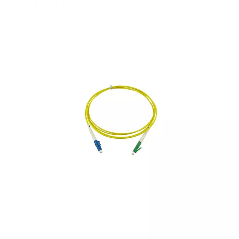 BlueOptics Simplex Fibre Optic Patch Cable, LC-UPC do LC-APC, Single Mode OS2, 20m, Żółty