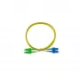 BlueOptics Duplex Fibre Optic Patch Cable SC/UPC do SC/APC Single Mode 15m Niebieski/Zielony