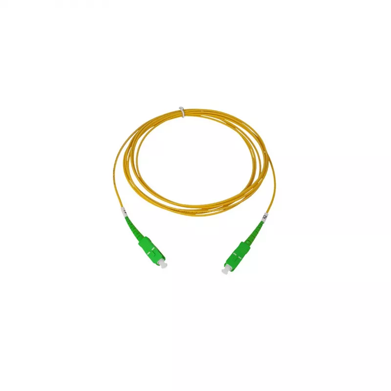 BlueOptics Simplex Fibre Optic Patch Cable SC-APC/SC-APC Singlemode 2 Metres