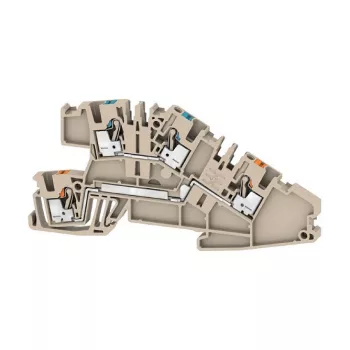 Weidmüller AITB 2.5 BB N-L Listwa zaciskowa przepustowa, niebieska, połączenie śrubowe, 500V, 24A, 2,5 mm², szyna DIN