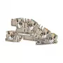 Weidmüller AITB 2.5 BB N-L-PE Zacisk instalacyjny, 3-biegunowy, połączenie śrubowe, 2.5 mm², szyna DIN, ciemny beż