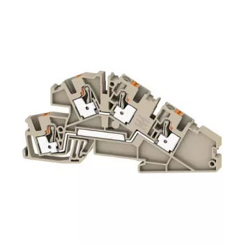 Weidmüller AITB 4 BB L-L Zacisk instalacyjny, 4 mm², 400 V, 32 A, Niebieski, Połączenie śrubowe, Szyna DIN