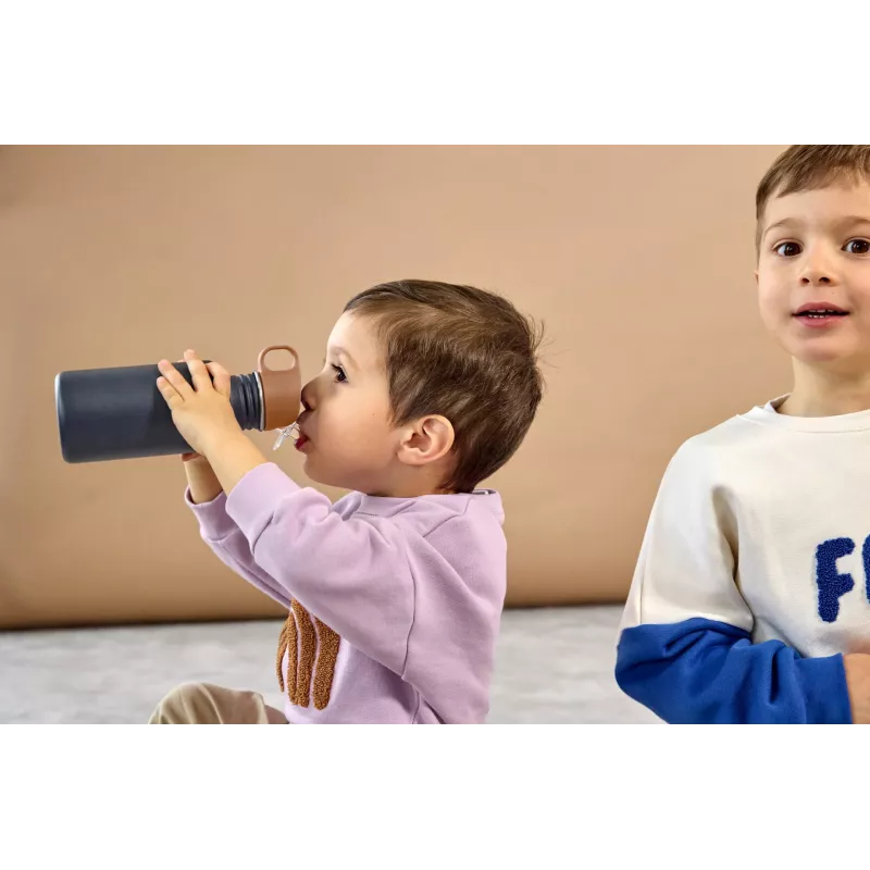 Butelka do picia Lassig Little Gang Smile 500 ml Navy