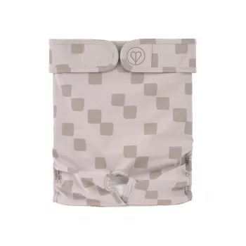 PALOPA Reusable Dog Diaper Pants for Heat and Incontinence, Taupe, Size M