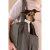 PALOPA Weda Crinkled Chocolate Pet Carrier Bag dla psów do 10 kg