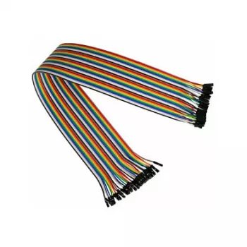 Kabelmeister Jumper Wire 40-Pin Separable Wires for Arduino, Raspberry Pi etc., Female to Female, 20 cm