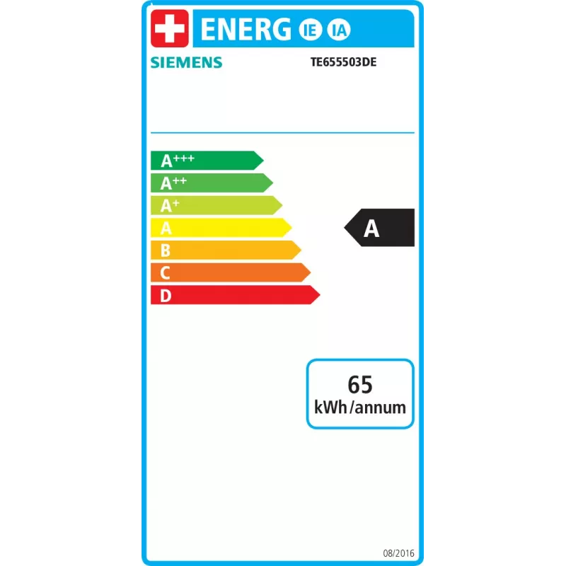 Siemens EQ.6 TE655503DE Ekspres do kawy w pełni automatyczny z ceramicznym młynkiem, wyświetlaczem TFT, 1500 W, czarny