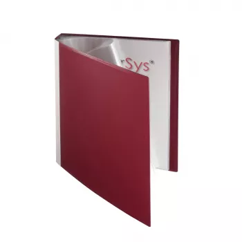 FolderSys Display Book Bordeaux z 40 kieszeniami