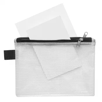 FolderSys A6 etui zapinane na zamek przezroczyste PVC
