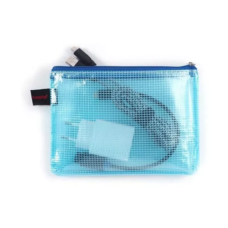 FolderSys 10 Zip Bags A6 Transparent