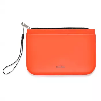 FolderSys PHAT BAG etui silikonowe na zamek A6, czerwone (40486-80)