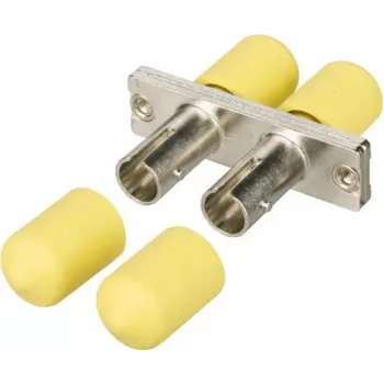 METZ CONNECT 150900D1-I ST Adapter światłowodowy, metal niepowlekany, wielomodowy/jednomodowy