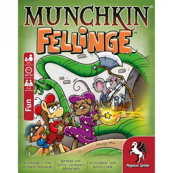 Pegasus Spiele Munchkin Fellinge (Demented Dungeons) Expansion Card Game