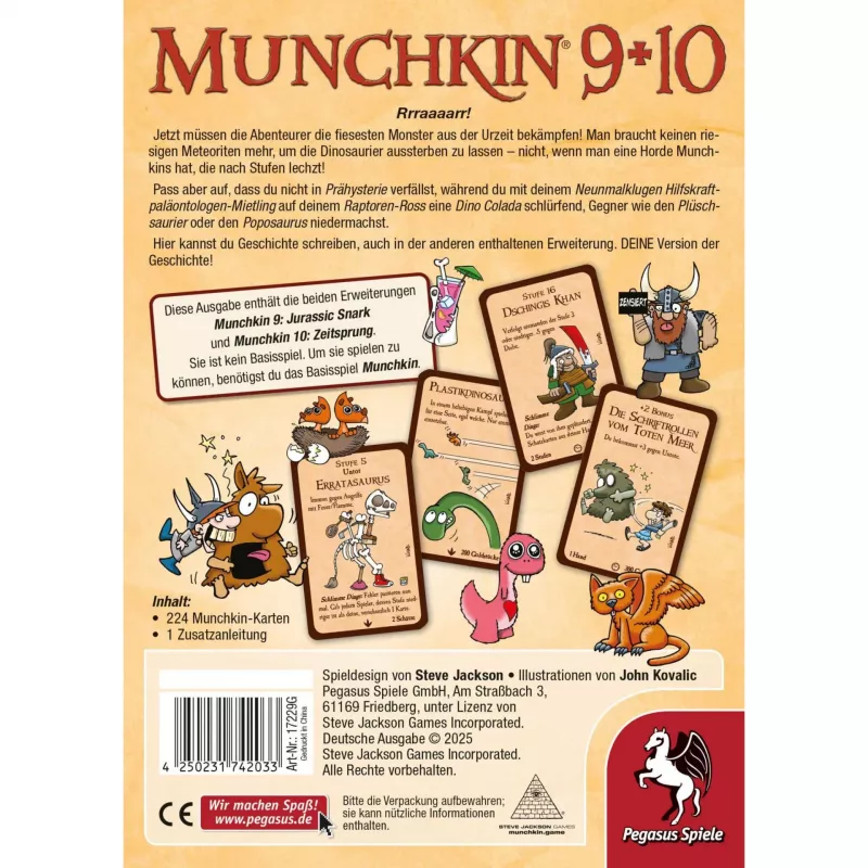PEGASUS Munchkin 9+10 Expansion