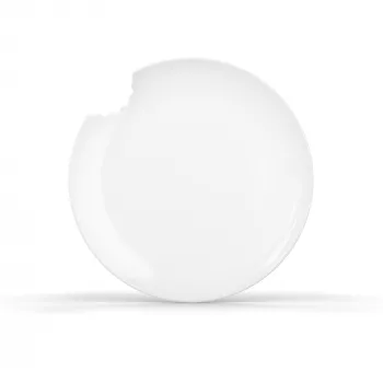 FIFTYEIGHT PRODUCTS FIFTYEIGHT 2 Talerze do ciasta z postrzępionym brzegiem Ø 20 cm Biały
