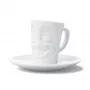 FIFTYEIGHT PRODUCTS FIFTYEIGHT Espresso Mug with Handle 80ml - Funny White