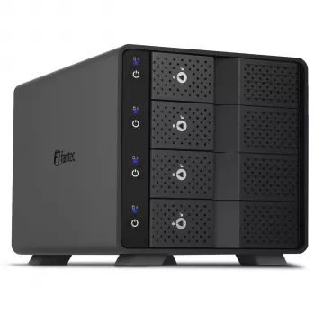 Fantec MB-X4U31 4-Bay 3.5 inch SATA USB 3.2 Gen 2 Type-C Hard Drive Enclosure (2528)