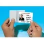 LMG Signaltechnologie 100 Cold Laminating Films Glossy for Small Format 64x86 mm