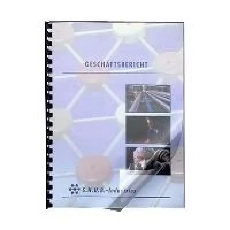 LMG Signaltechnologie 100 Premium Transparent Binding Cover Sheets A4 (UMT020T)