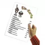LMG Signaltechnologie 10 Cold Laminating Films Glossy for A4 Front Side 67 Micron Back Side 200