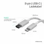 Flexline USB-C do Lightning, PD, Biały, 0,5m (FL31-13050)