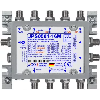 JULTEC JPS0501-16M Konwerter jednokablowy Unicable II 1/16 UB