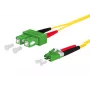 METZ CONNECT OpDAT Patch Cable SC-D APC/LC-D APC OS2 1.0 m - Single-mode Fiber