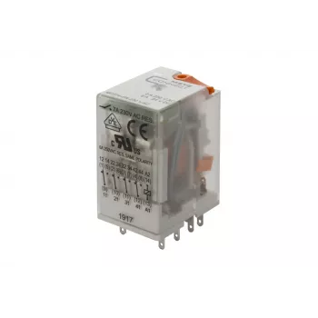 Przekaźnik METZ CONNECT 274 230VAC 4PDT LED, przemysłowy, wtykowy 110017051407