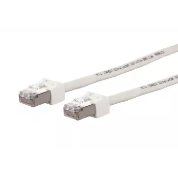 METZ CONNECT Ultraflex500 Patch Cable RJ-45 (M) do RJ-45 (M) 10,0 m S/FTP CAT 6 ekranowany, bezhalogenowy, biały (13084VA088-E)