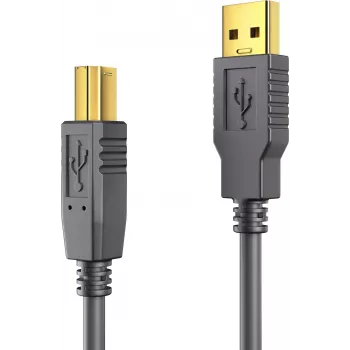 PureLink USB 2.0 Active Cable - USB A do USB B - 15m - Czarny (DS2000-150)