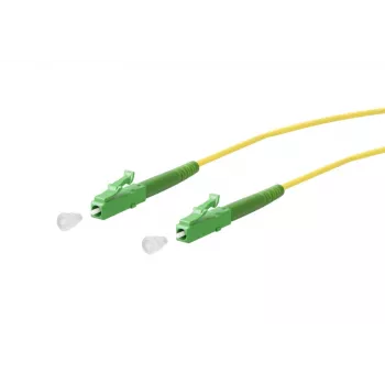METZ CONNECT OpDAT Patch Cable LC-S APC/LC-S APC OS2 Duplex 5m Yellow