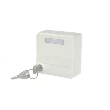 METZ CONNECT Puszka podtynkowa IP44 2-portowa nieobsadzona do modułów MC Pure White