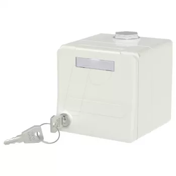 Obudowa natynkowa METZ CONNECT IP44 z pokrywą na zawiasach 1309470002-I