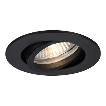 Brumberg 00006308 TIRREL LED Recessed Ceiling Spotlight Round Black 13W 12V Dimmable 3000K